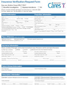 Insurance Verification Request Form