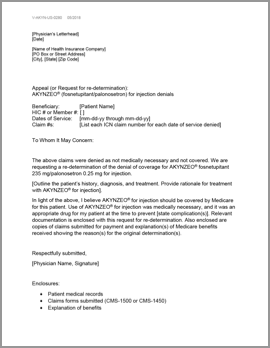 Sample Letter For Appealing A Health Insurance Claim Denial from helsinnreimbursement.com